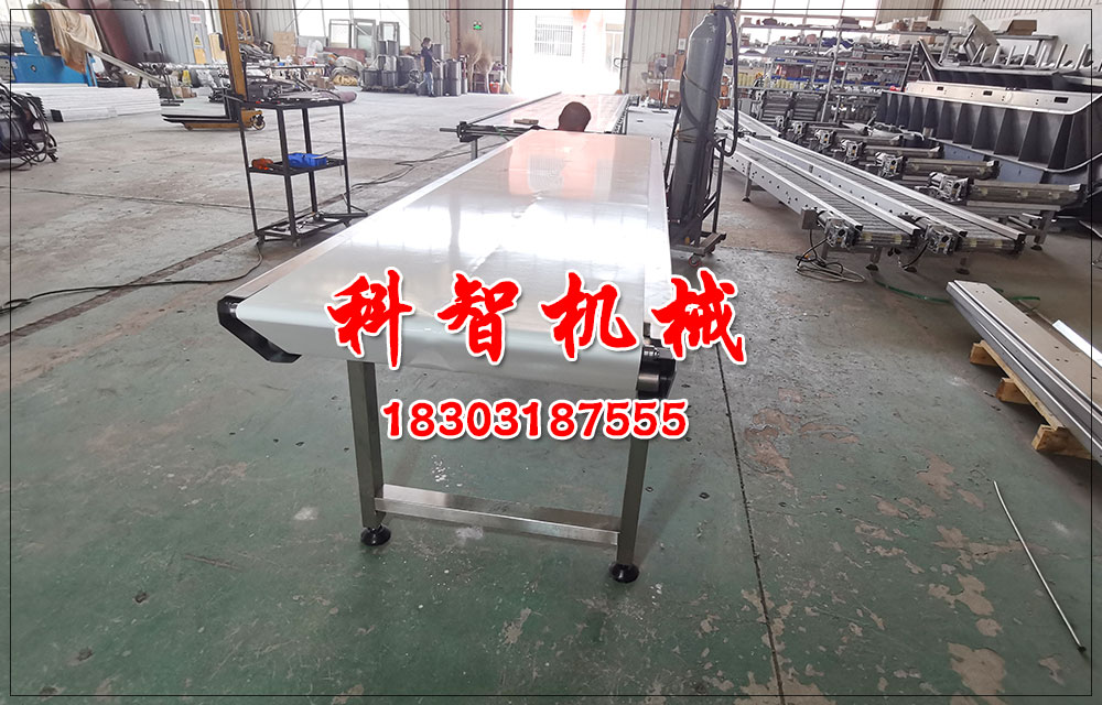 蝴蝶面生產(chǎn)線皮帶輸送機(jī)輸送系統(tǒng)